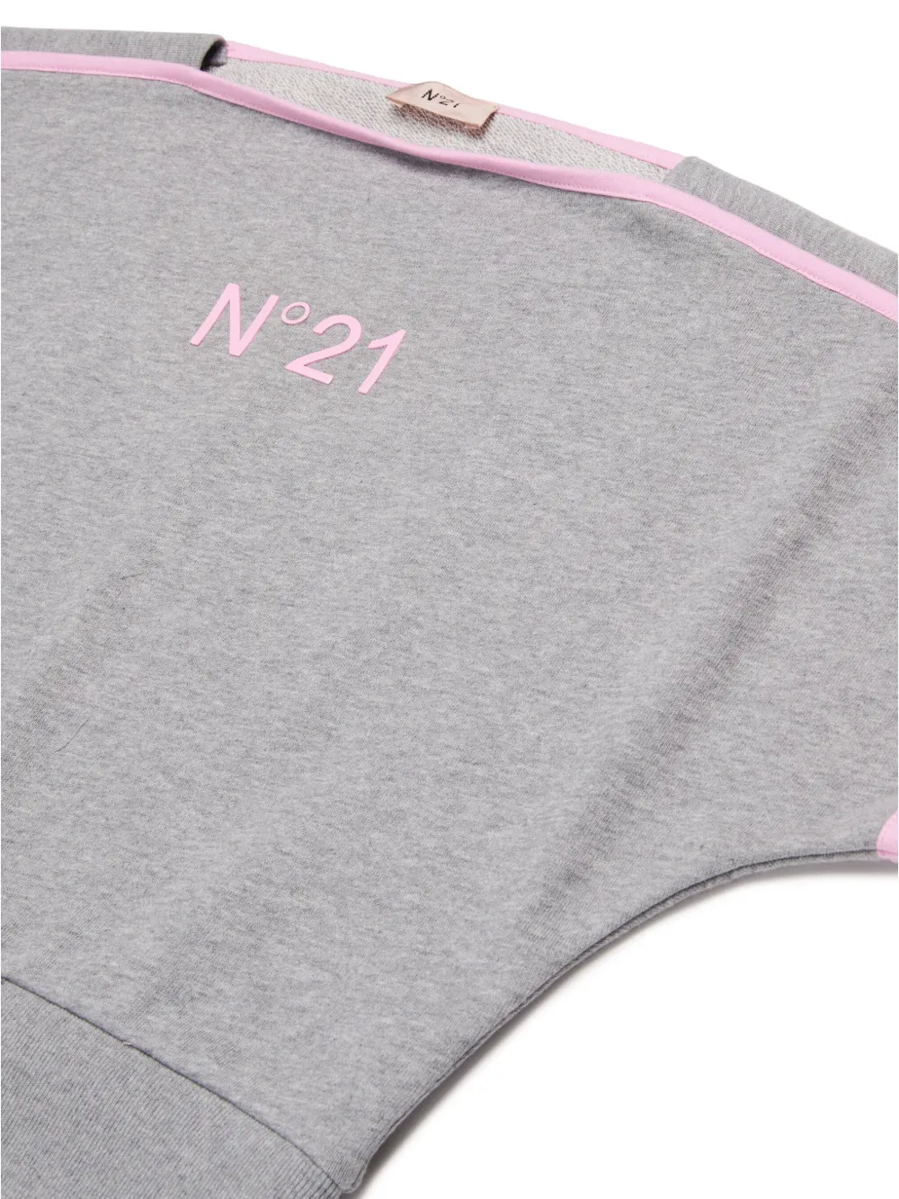 N°21 Logo-print Top In Grey
