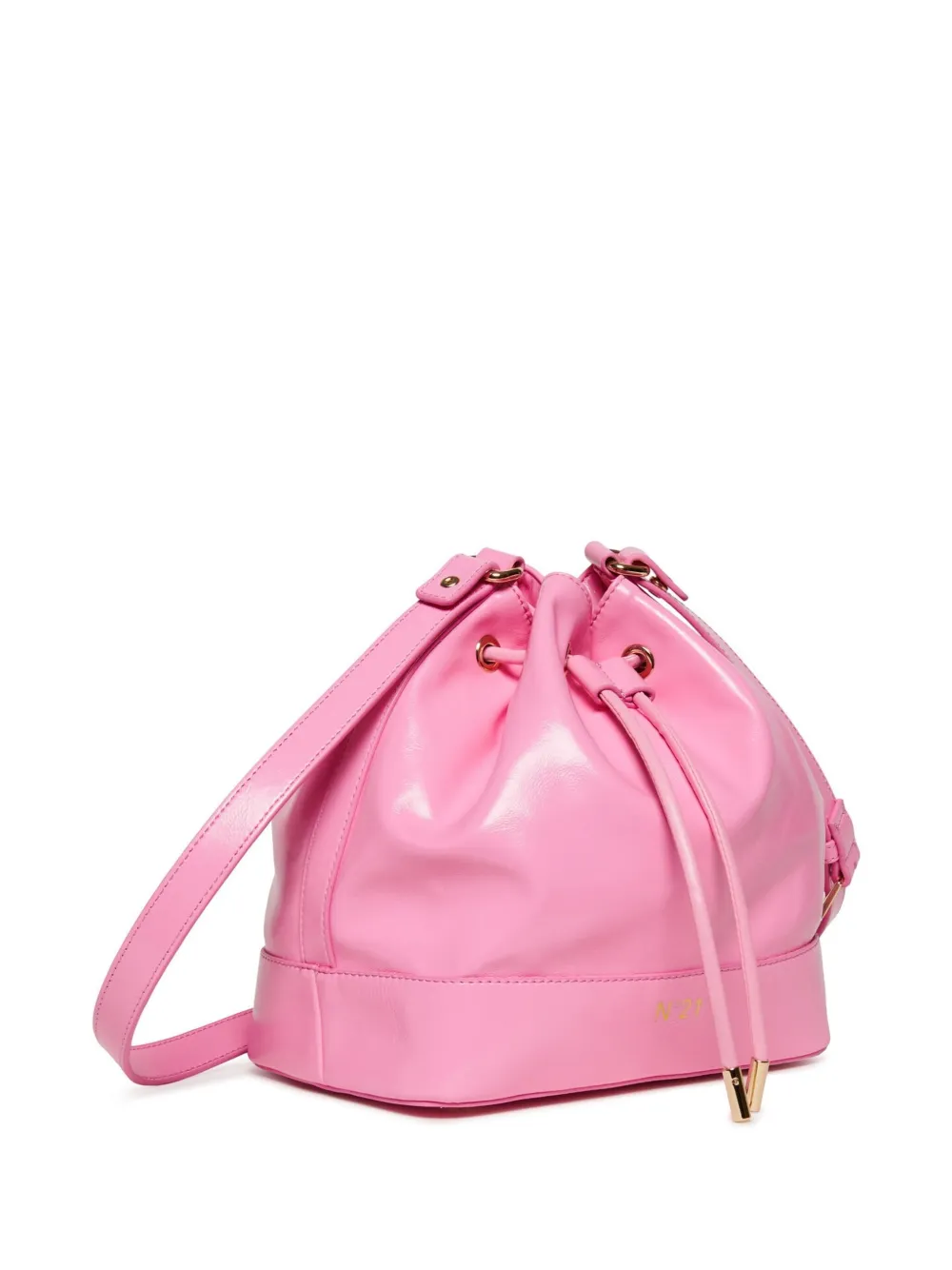 Nº21 Kids Bucket crossbodytas Roze