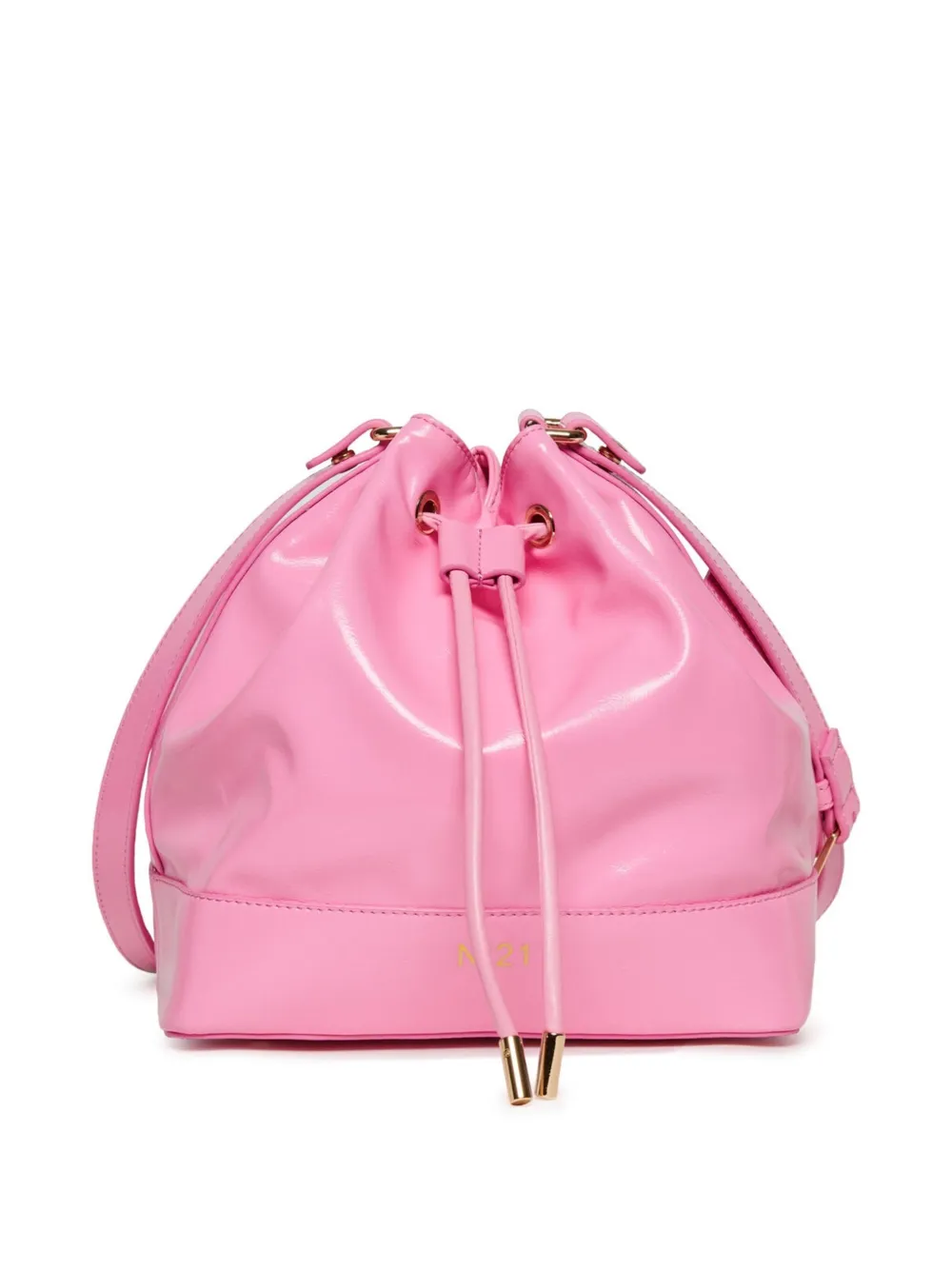 Nº21 Kids Bucket crossbodytas Roze