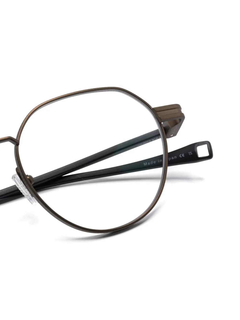 Dita Eyewear Geometric-frame Glasses In 灰色