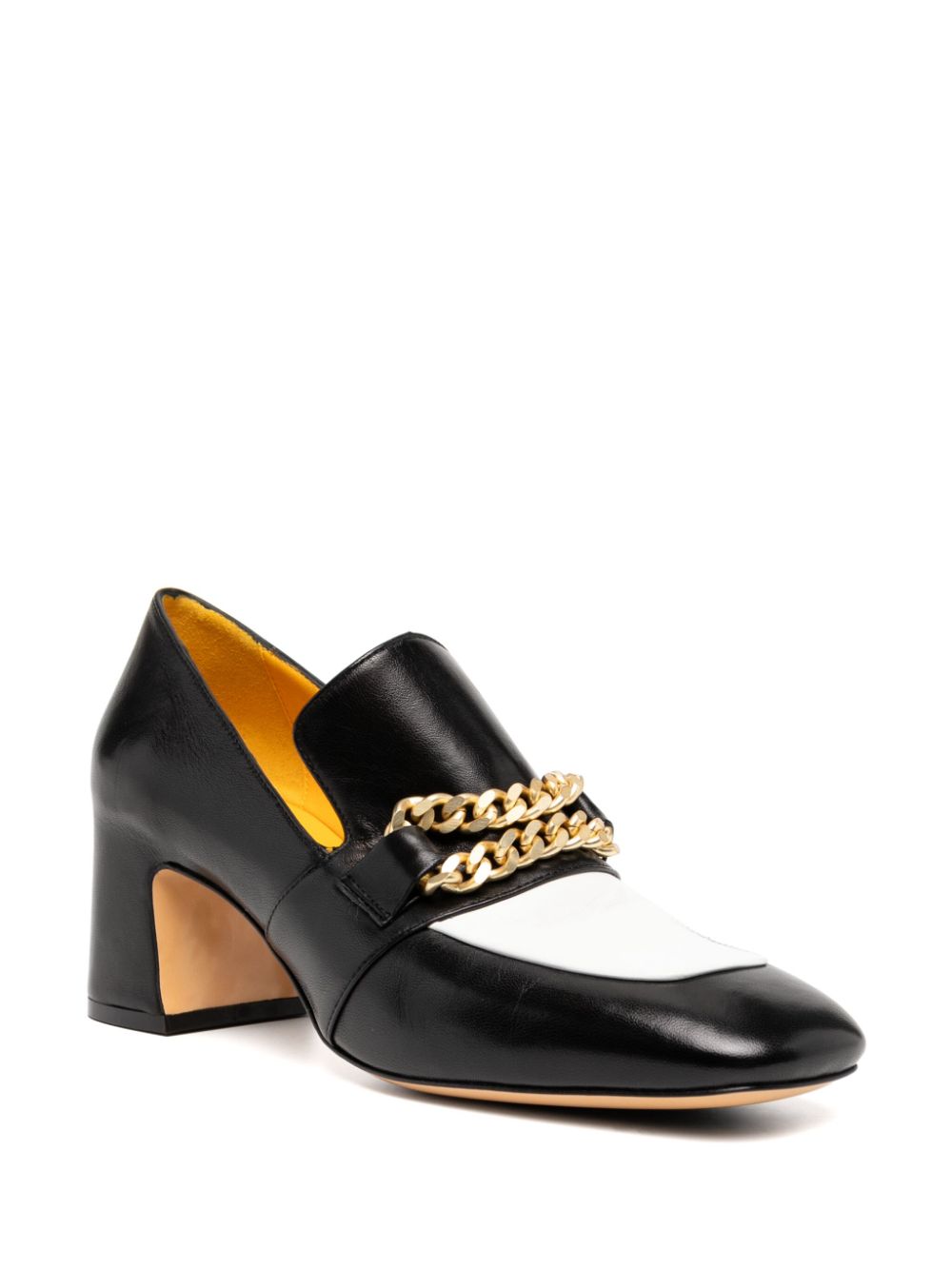 Madison.Maison square toe pumps - Zwart