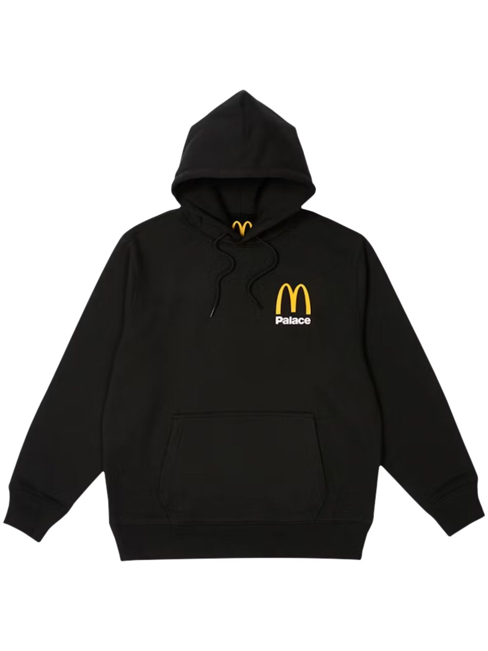 Palace x McDonald's logo-print hoodie - Black