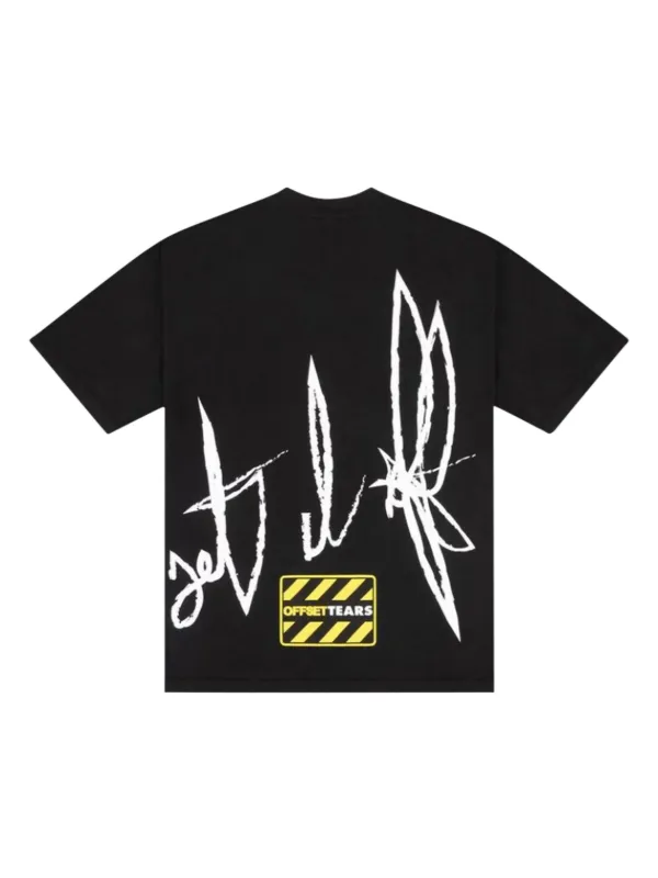 Denim Tears x Offset Set It Off #3 Tシャツ | ブラック