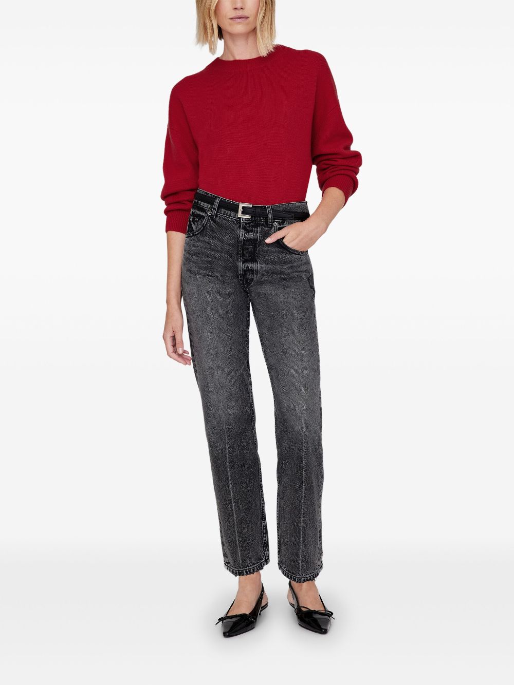 ANINE BING Lee jumper - Red