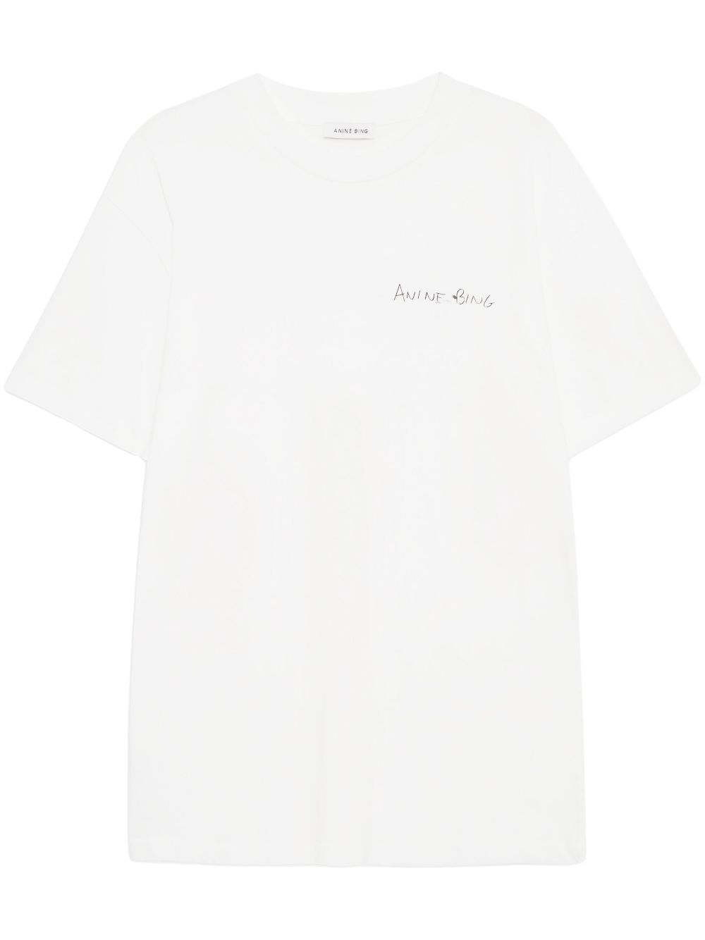 ANINE BING Walker T-shirt - Neutrals