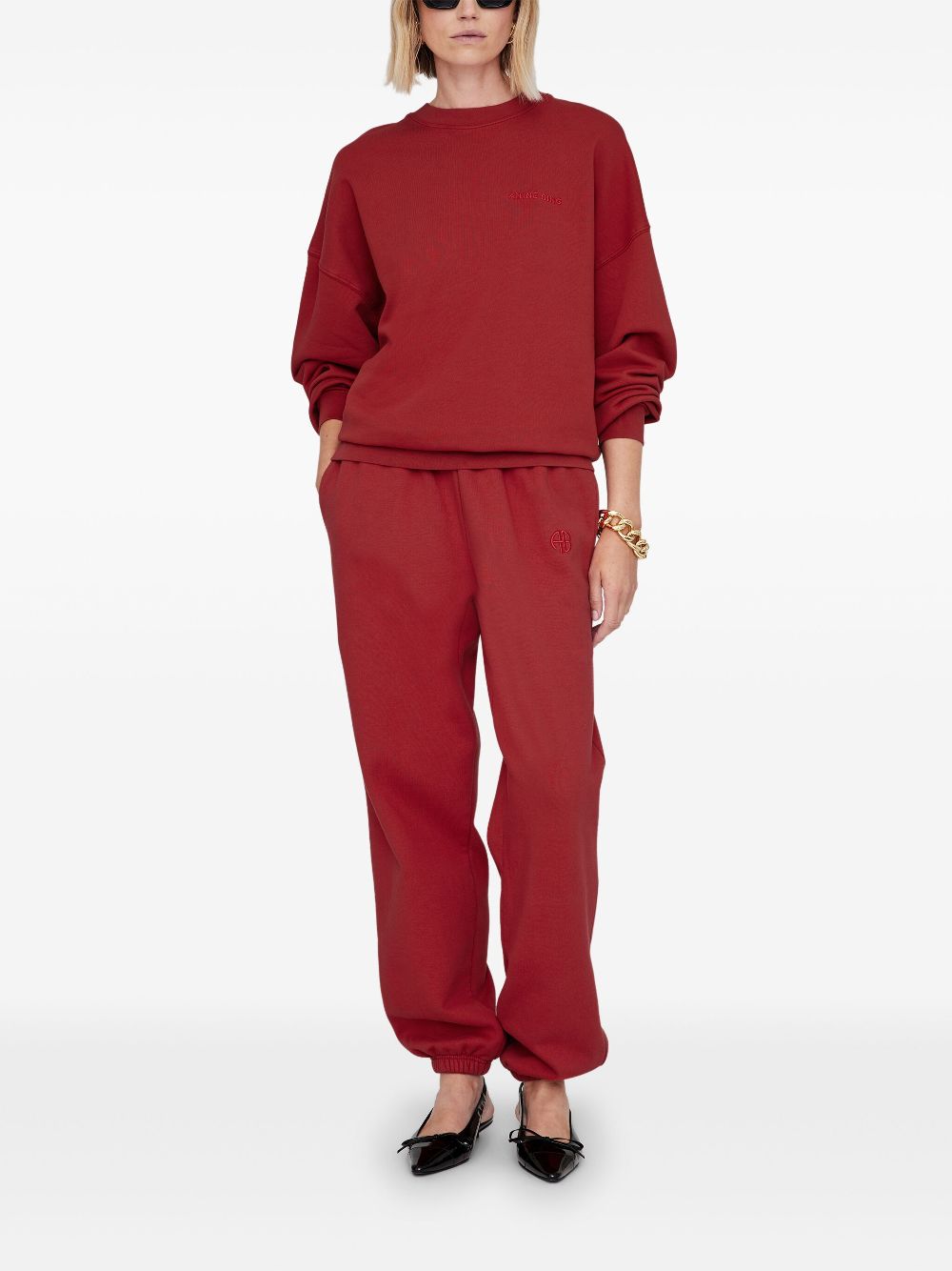 ANINE BING Miles sweater - Rood