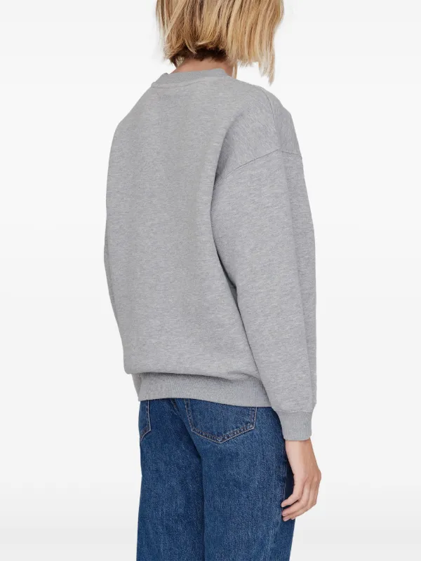 ANINE BING Spencer Sweatshirt | Grey | FARFETCH