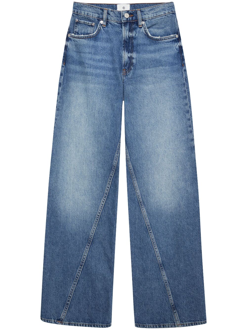 ANINE BING Brie wide-leg jeans - Blue