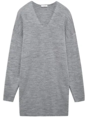The Attico スウェットシャツ ミニドレス | グレー | FARFETCH JP