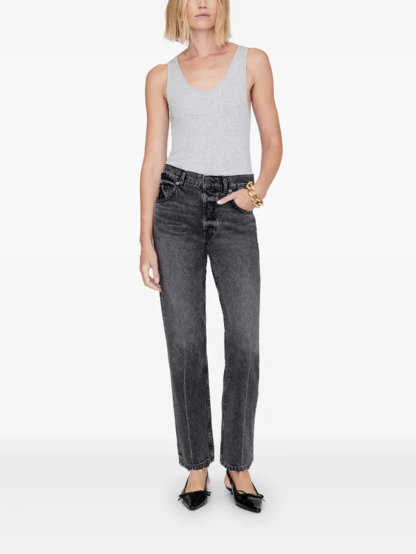デニム・ジーパン ANINE BING Woman Jeans Grey A0610593 WHG21 ANINE BING: Jeans woman - Grey | Anine Bing jeans A0610593
