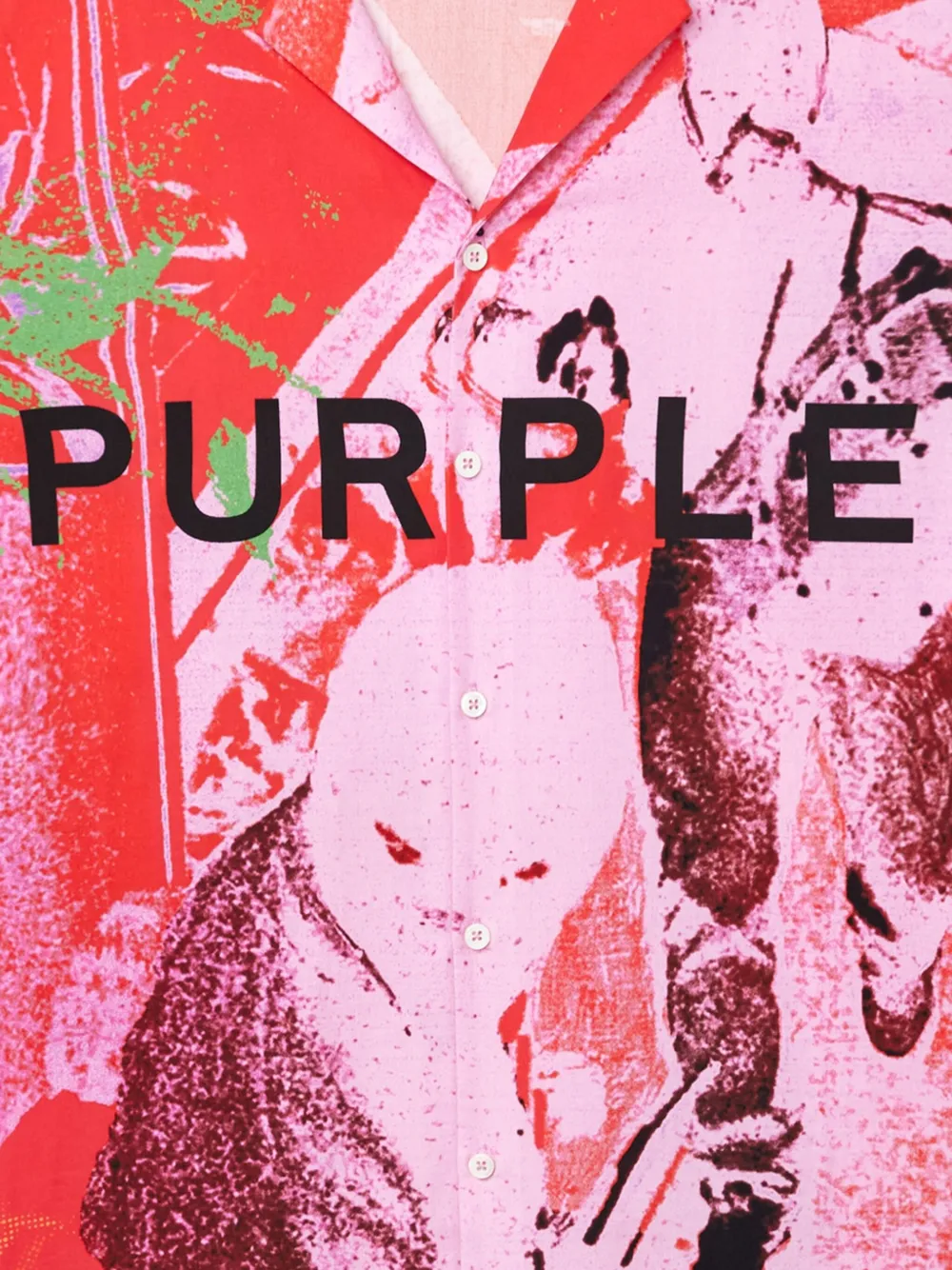 Purple Brand Heist overhemd Roze
