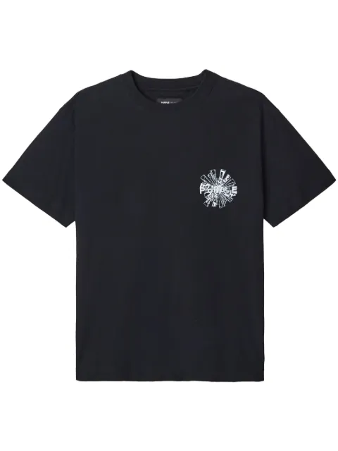Purple Brand Shattered Wordmark T-shirt