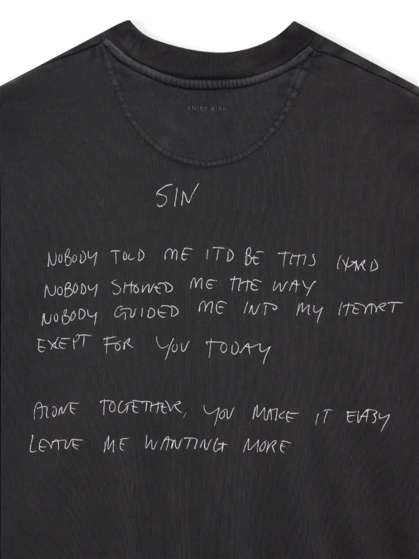 ANINE BING Jaci Sweatshirt | Black | FARFETCH