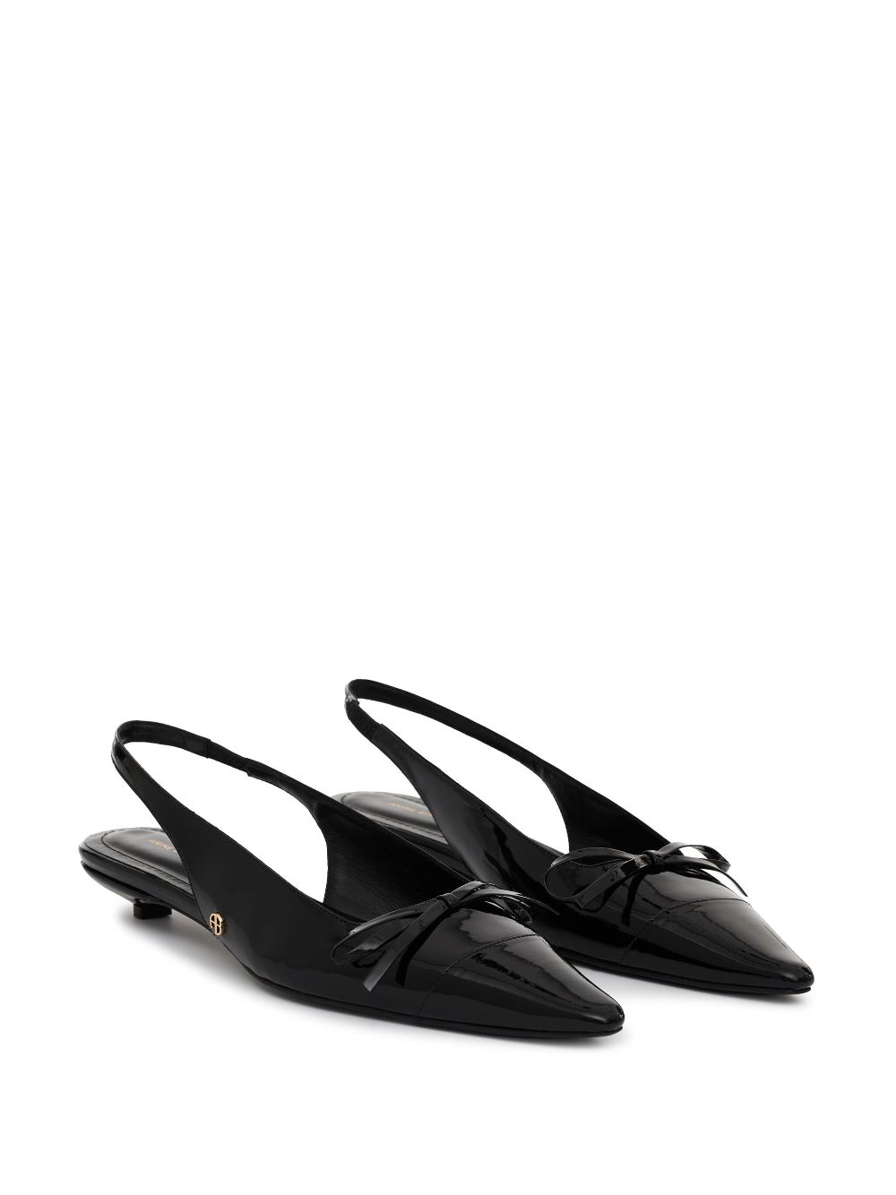 ANINE BING Zoey slingback pumps - Black