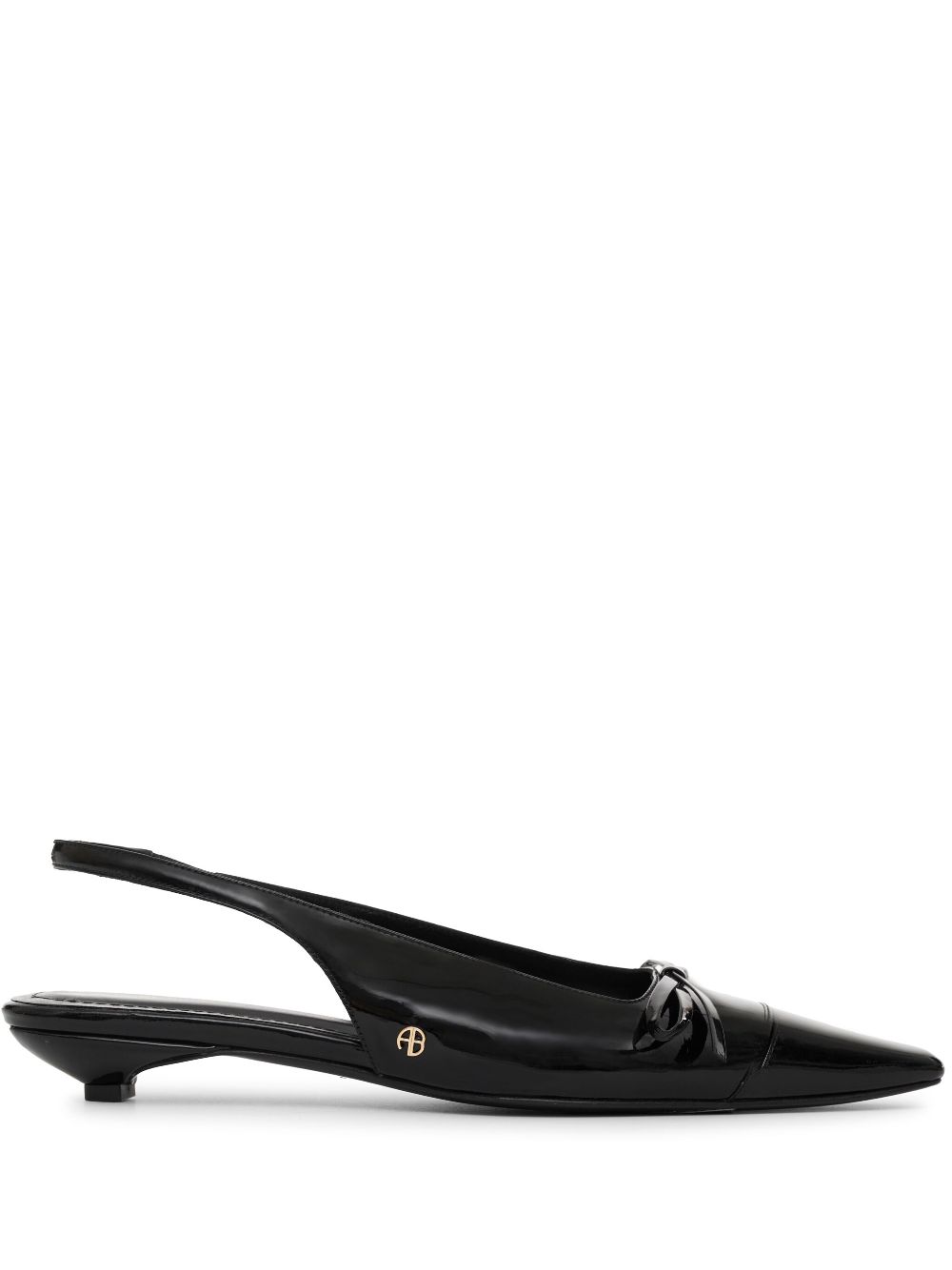 ANINE BING Zoey slingback pumps - Black