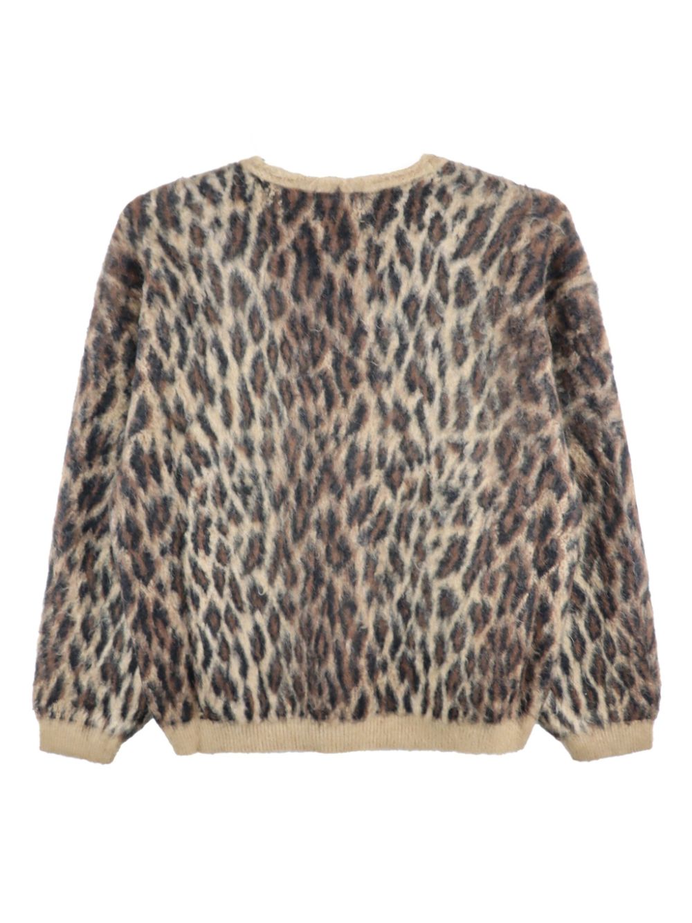 SAINT MXXXXXX leopard cardigan - Beige