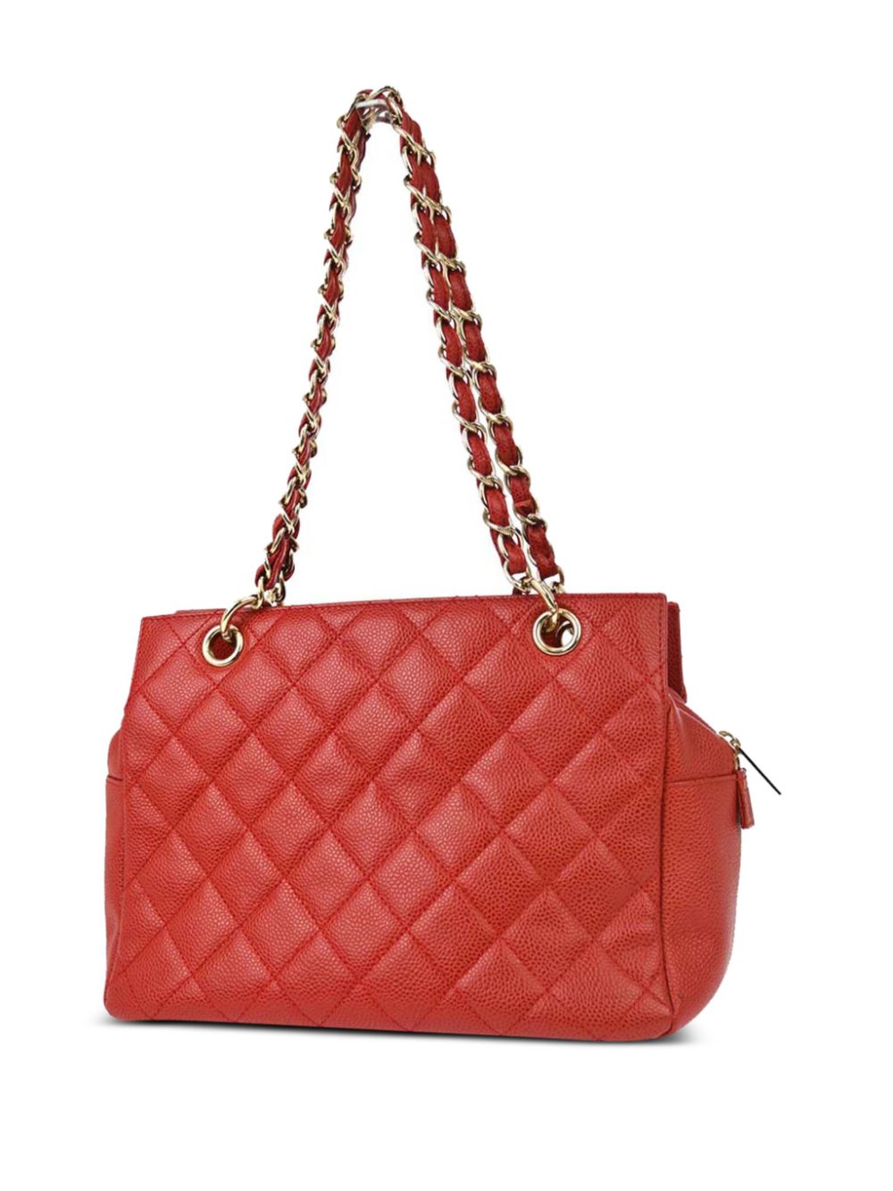 CHANEL Pre-Owned 2002 Petite Timeless kleine shopper - Rood