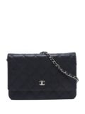 CHANEL Pre-Owned 2016 chain wallet bag - Black