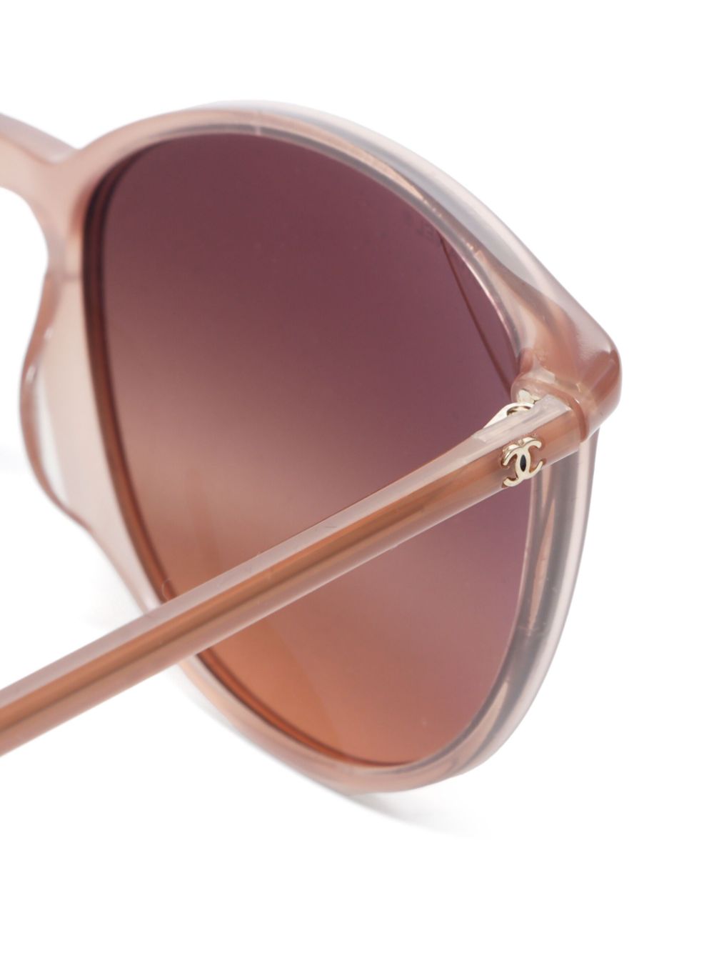 CHANEL 2000s round-frame sunglasses Women