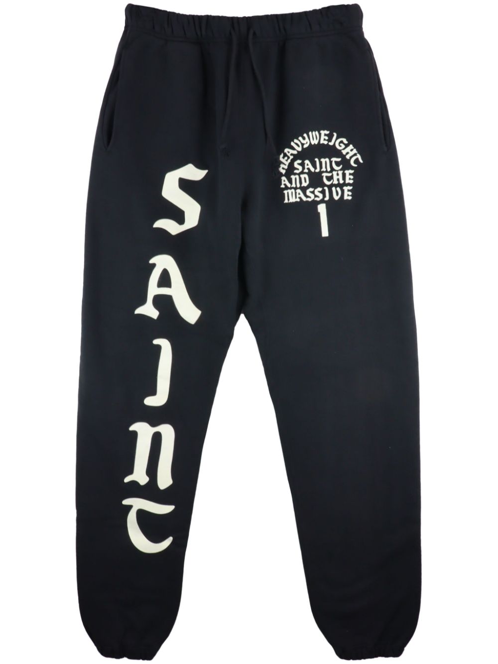 logo-print track pants