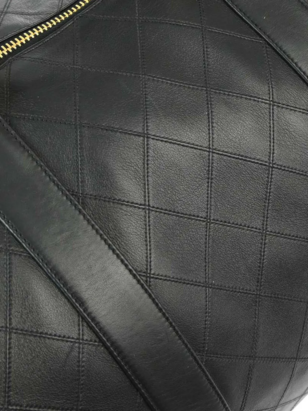 Cheap HOT SALE CHANEL 1995 quilted two-way travel bag Men