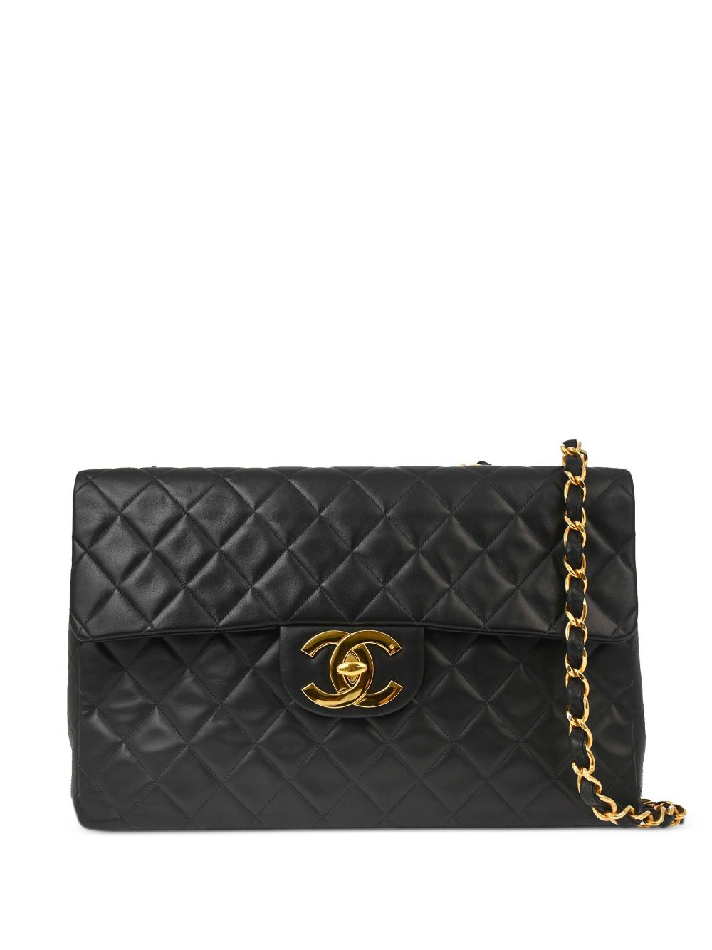 Cheap HOT SALE CHANEL 1992 maxi Classic Flap shoulder bag Women