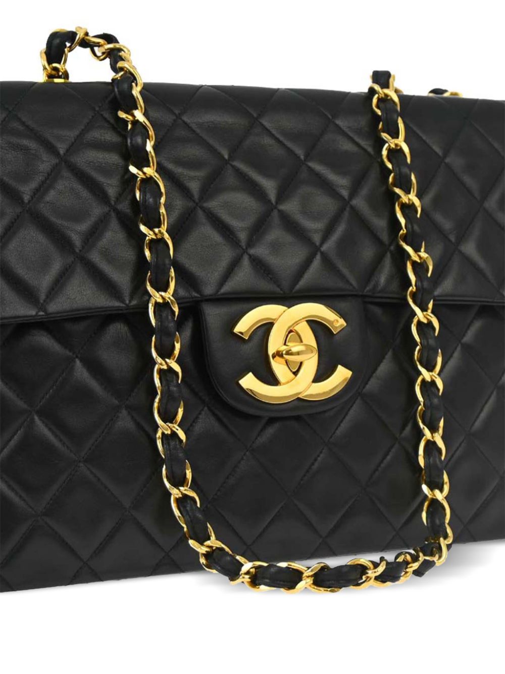 CHANEL 1992 maxi Classic Flap shoulder bag Women