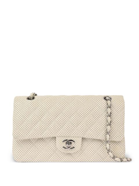 HOT SALE CHANEL 2007 medium Double Flap shoulder bag Women