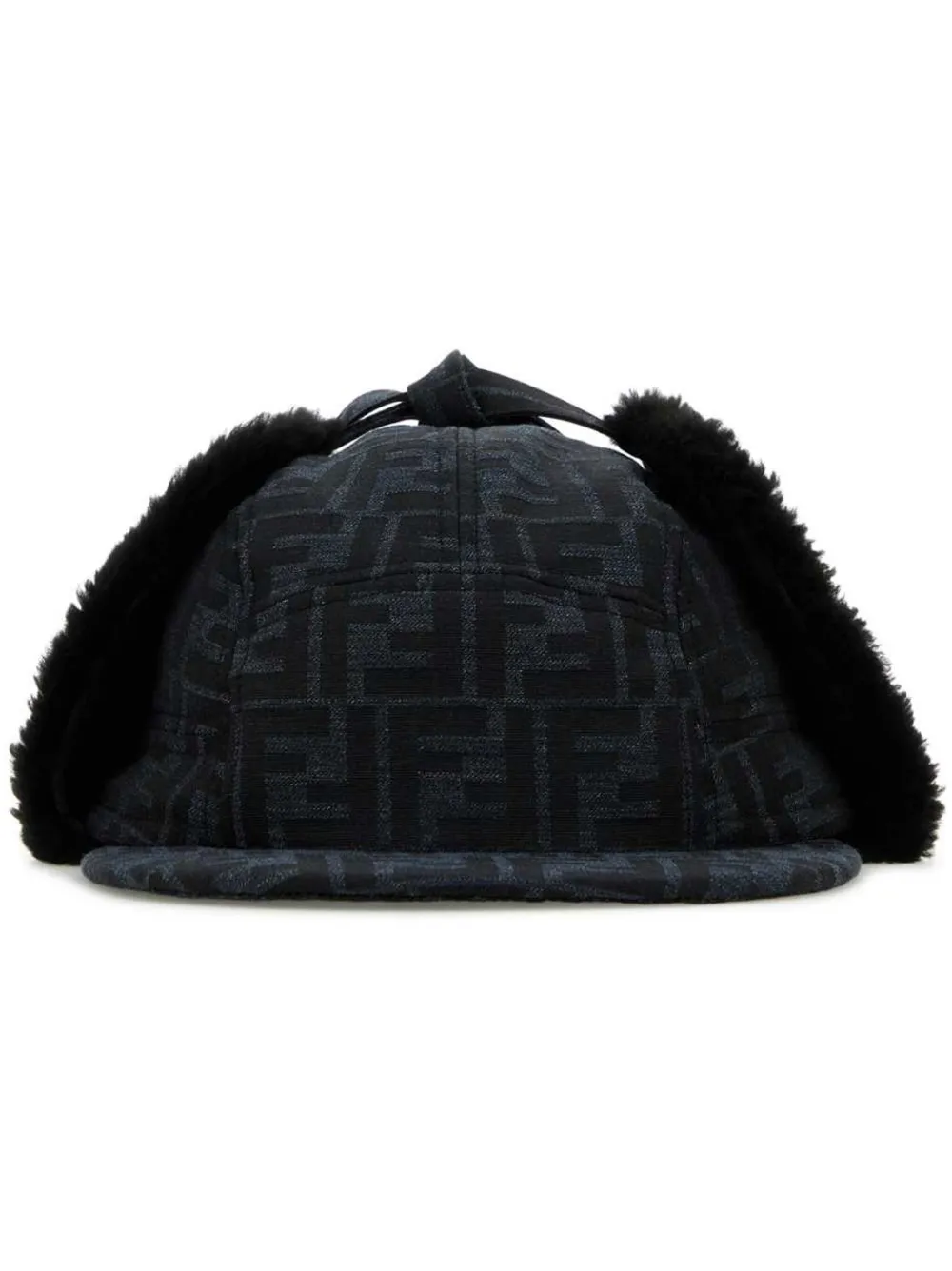 FENDI طاقية كانفا بشعار FF | أزرق | Image 1