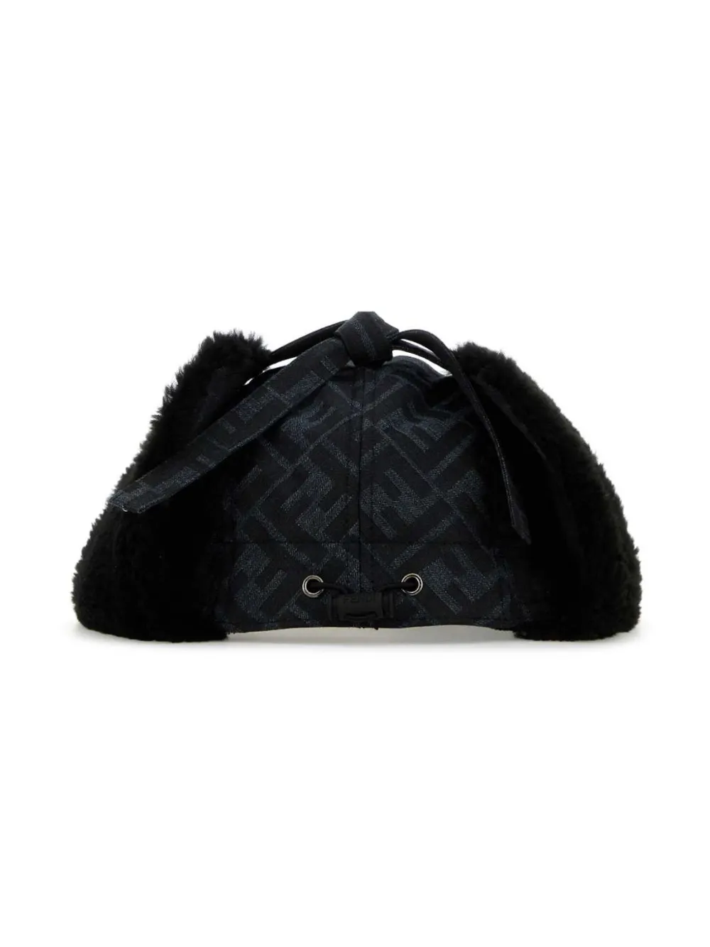 FENDI Canvas hoed met FF-logo Blauw