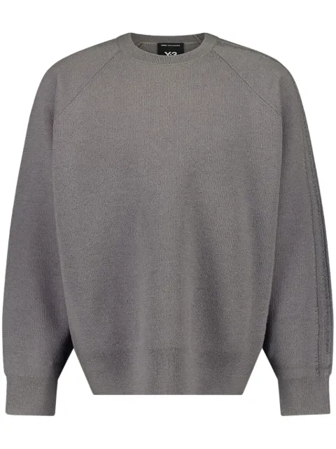 Y-3 suéter 3S Knit Crew