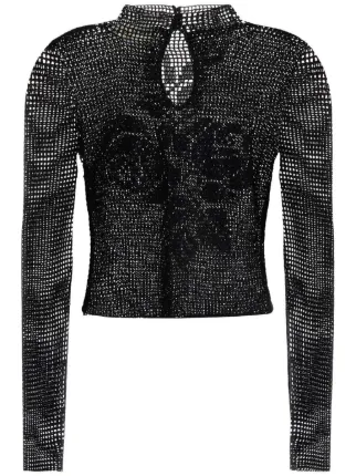 MAGDA BUTRYM 444525BLACK 関税送料込 Magda Butrym Draped Leather Corset | Black | FARFETCH JO
