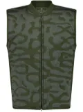 Y-3 zip-up gilet - Green