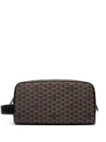 Bally logo-print wash bag - Brown