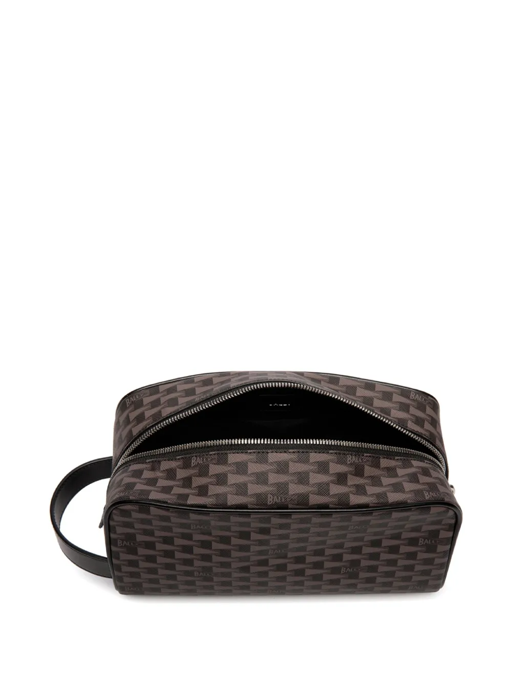 Bally Toilettas met logoprint Bruin