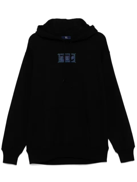 Y's graphic-print hoodie