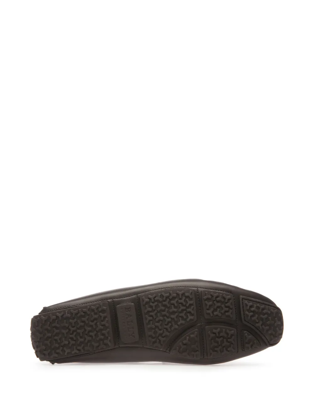 Bally logo-print loafers Black