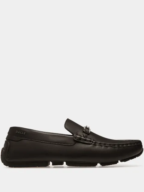 Bally logo-print loafers 