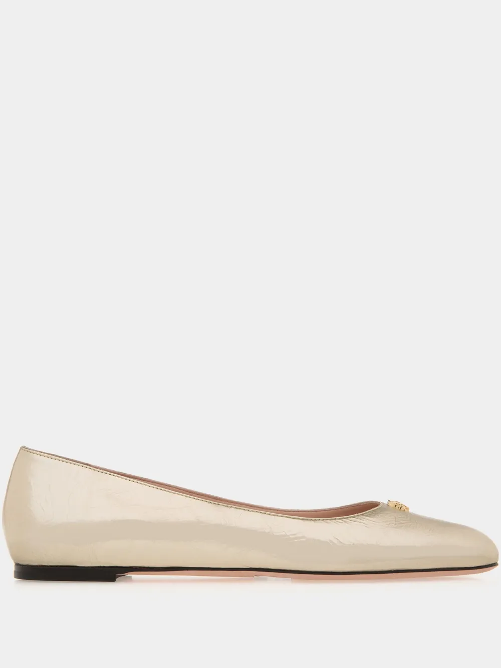 Bally Ballerine in pelle - Oro