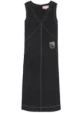 BAPY BY *A BATHING APE® logo-embroidered dress - Black