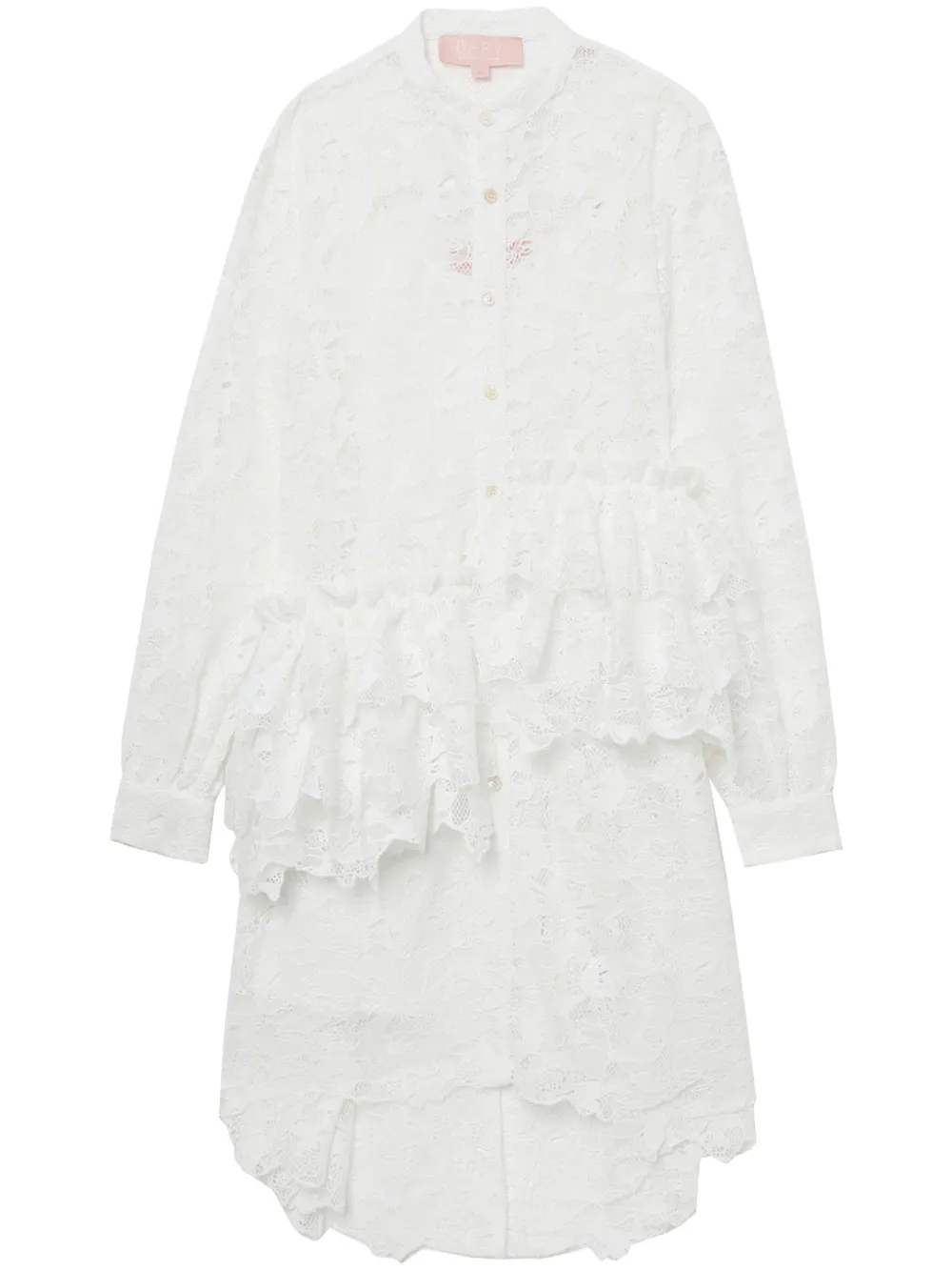 BAPY BY *A BATHING APE® 不对称罩衫 | 白色 | Image 1