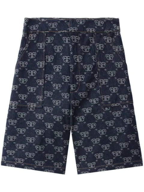 A BATHING APE® 经典logo提花短裤