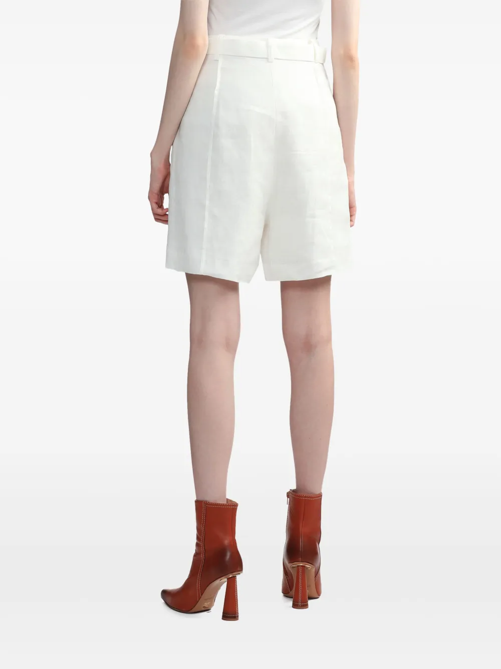 BAPY BY *A BATHING APE Shorts met bloemenapplicatie Wit