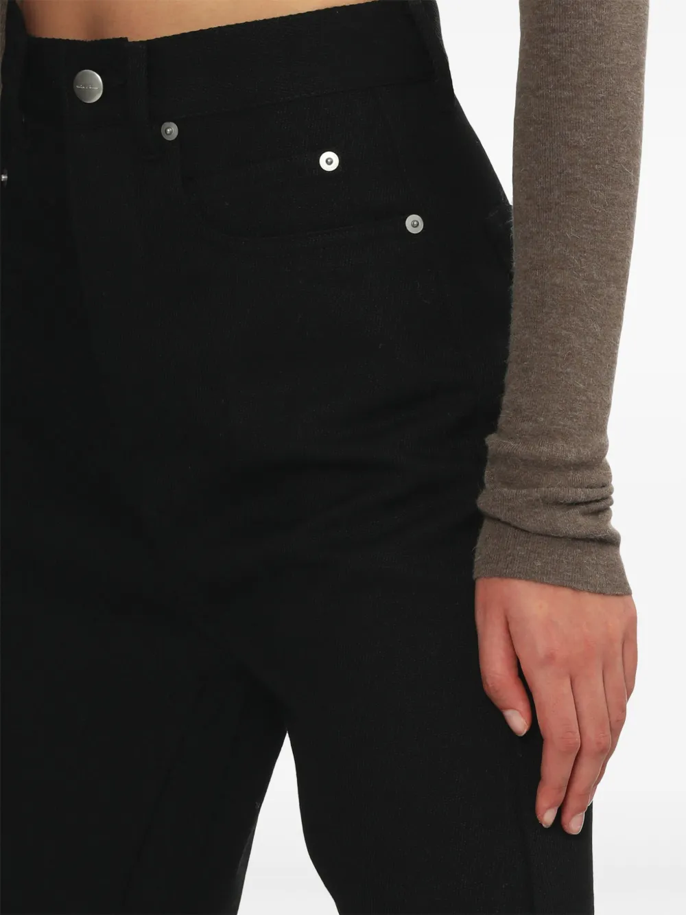 Rick Owens Bolan Trousers In 黑色