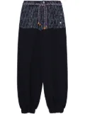 BAPY BY *A BATHING APE® panelled trousers - Blue
