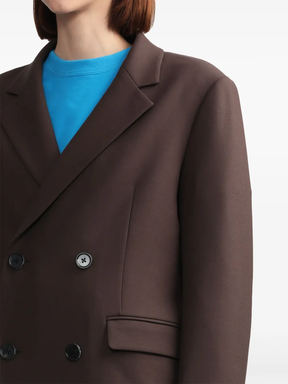 BAPY BY *A BATHING APE Blazer met dubbele rij knopen Bruin