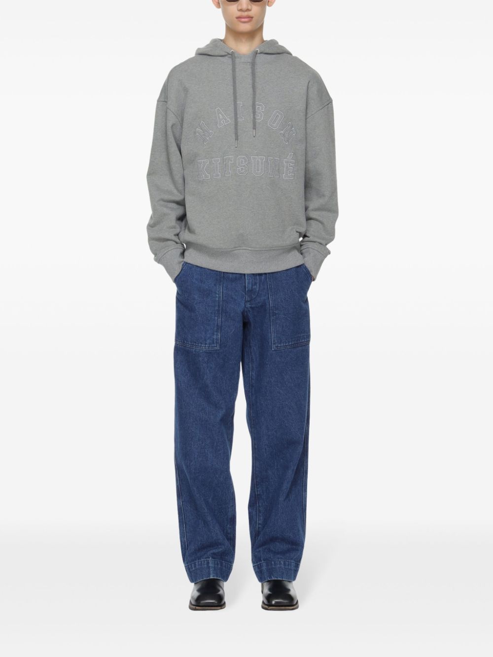 Maison Kitsuné Workwear jeans Blauw