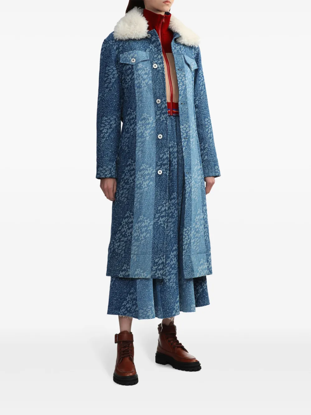 BAPY BY *A BATHING APE® 星星印花半身裙 | A字半身裙 | Image 2