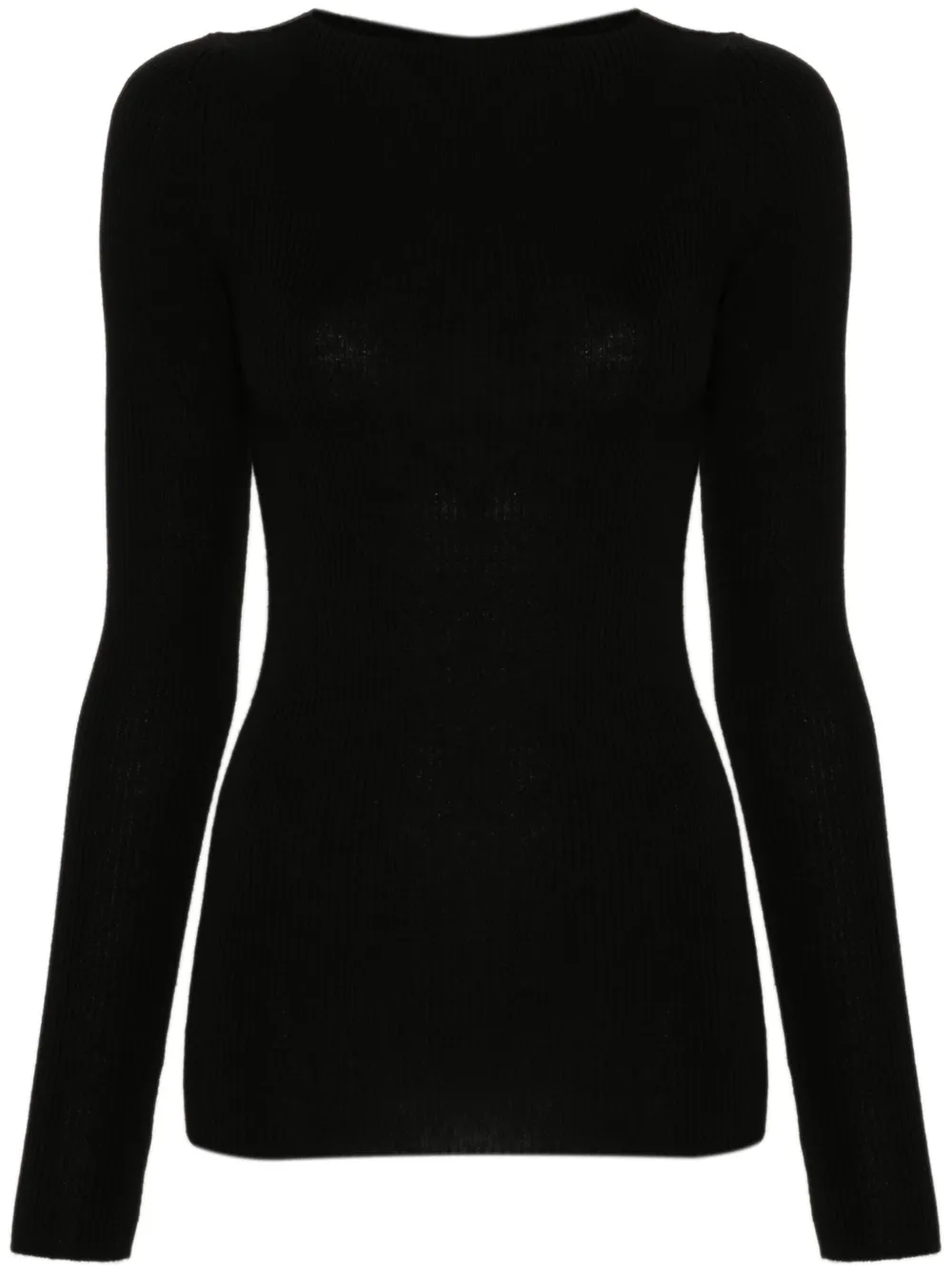 Rick Owens Woman Sweater Black Size L Virgin Wool In 9 Black