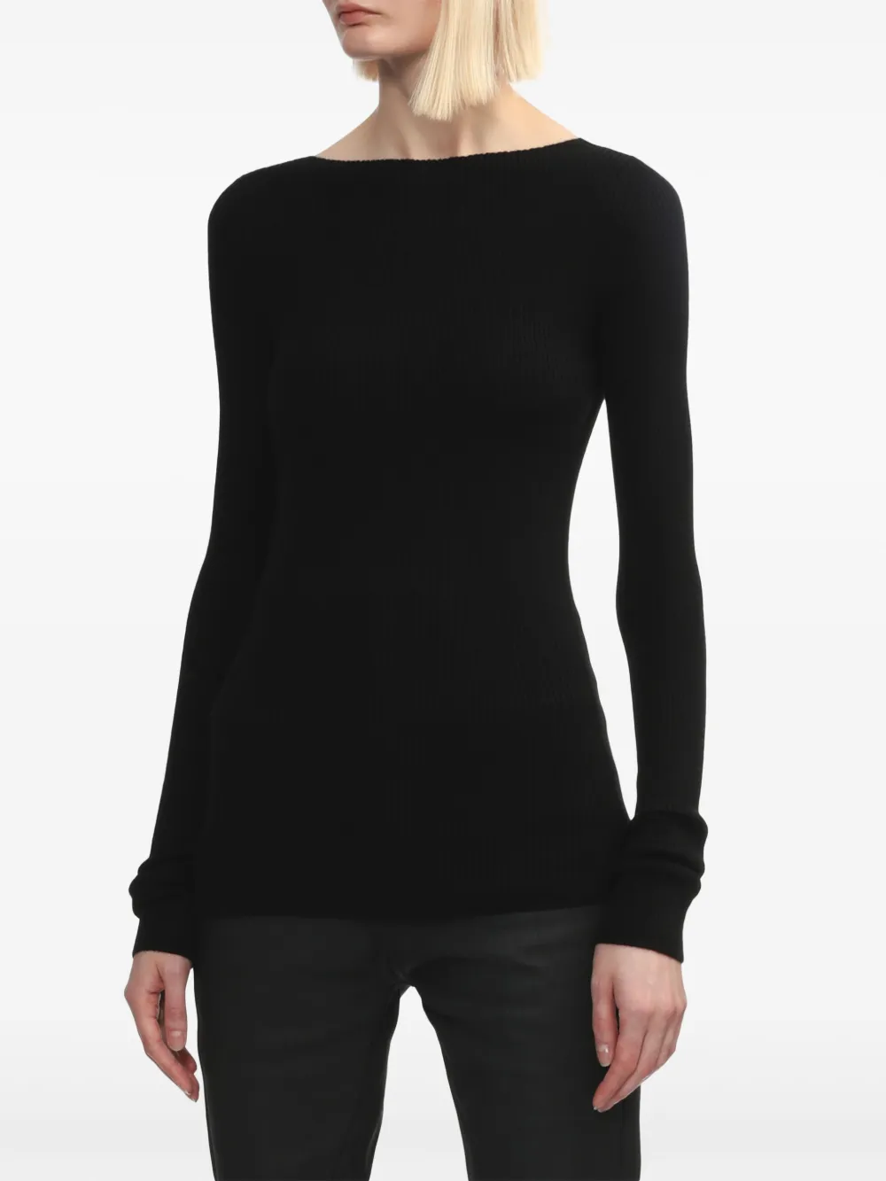 Rick Owens AL trui Zwart